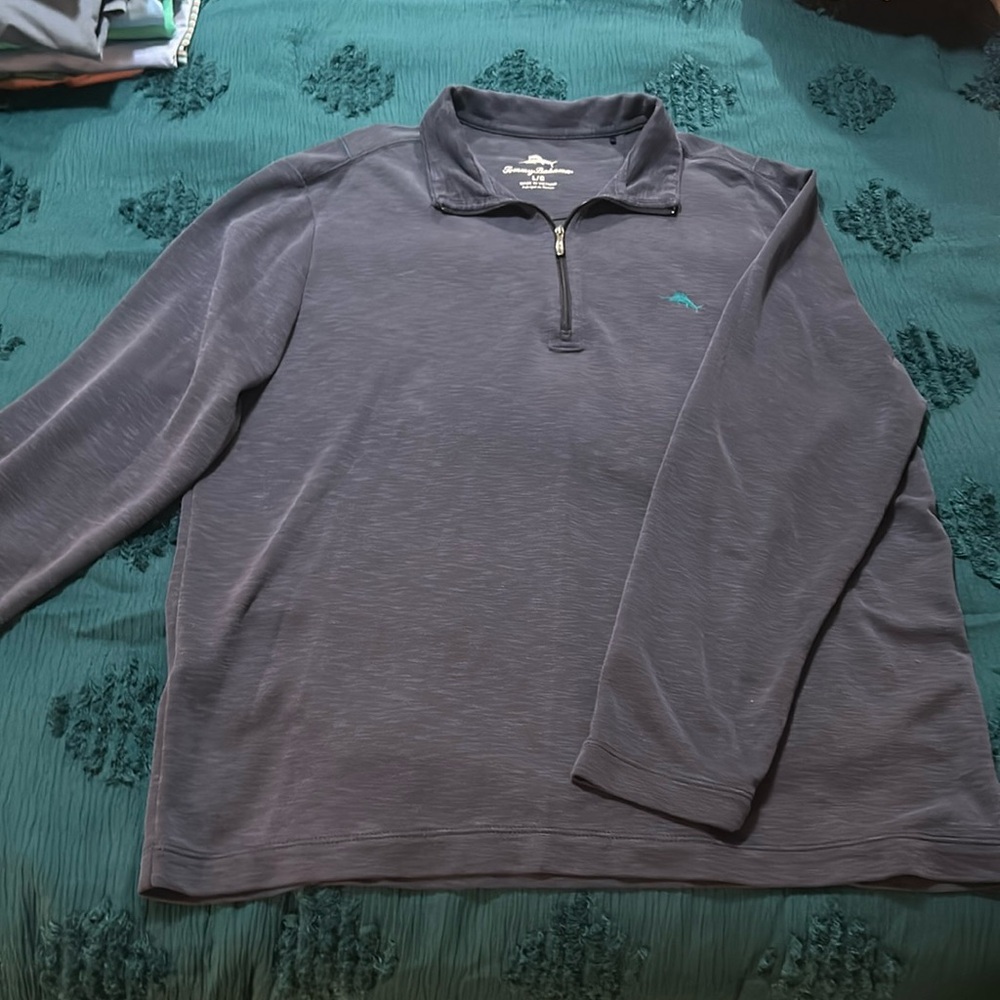 Tommy Bahama men’s polo style long sleeve like new size large